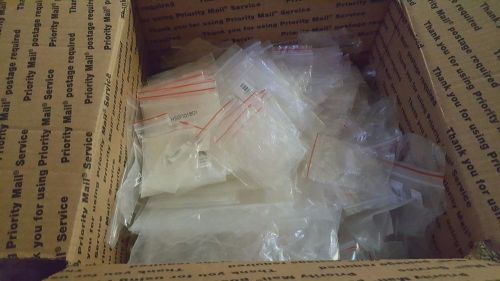 Lot of over 400 Used Zip Reclosable Clear Product Plastic Bags