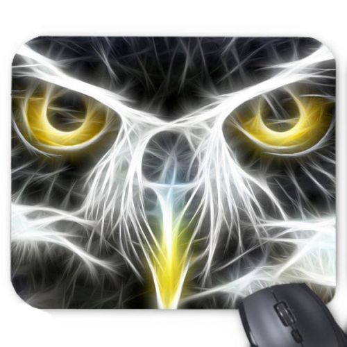 Owl design art design gaming mouse pad mousepad mats for sale