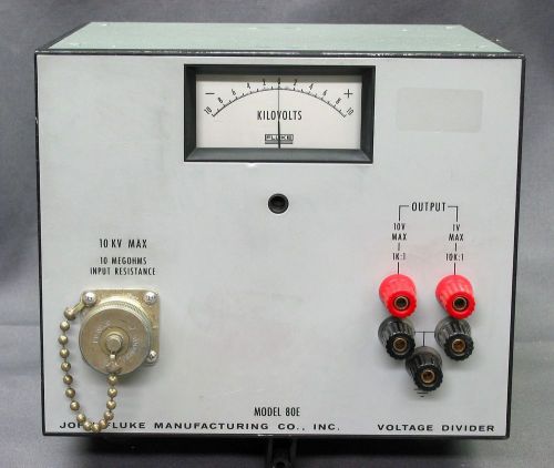 Fluke 80E-10 High Voltage Divider 10kV