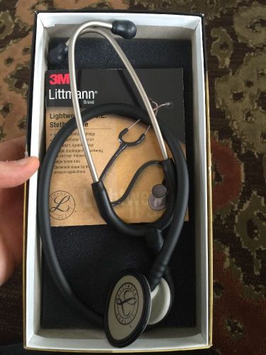 3m littmann Lightweight II S.E. New Stethoscope Black 28 Inch