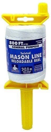 Lehigh secure line nst181rl reloadable reel mason line, 800-foot for sale