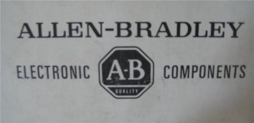 (50 Pcs)  Allen-Bradley  3300 Ohms 5% 1/4W Carbon Comp Resistors