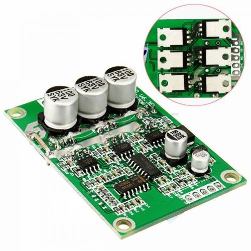 Dc 12-36v 20a 500w brushless motor controller motor balanced car driver board for sale