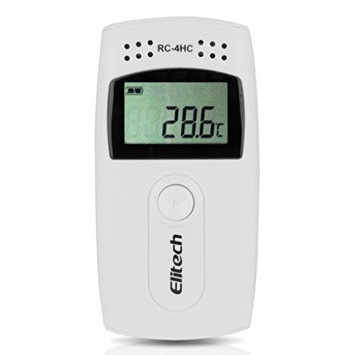 Elitech rc-4hc usb temperature and humidity data logger/ recorder, 16000points for sale