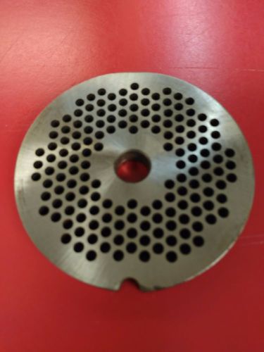 1/8” meat grinder plate fits grinder #10 &amp; #12 – carbon steel #989 for sale