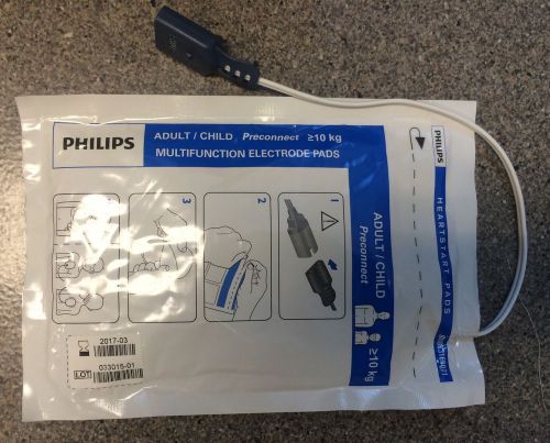 Philips 989803166021 HeartStart Adult Preconnect Multifunction Electrode Pads.