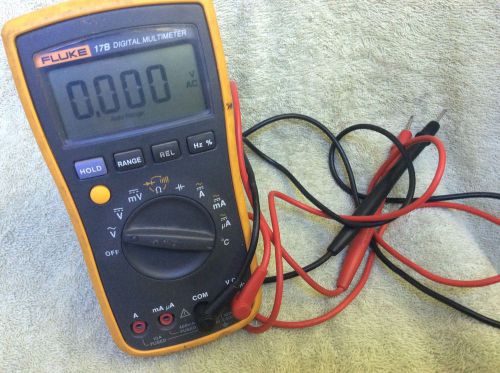 Fluke 17B Multimeter. Has Issues with Continuity Readings. Selling As Is.