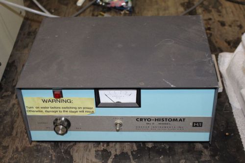 Cryo Histomat Hacker Instruments Mk 2