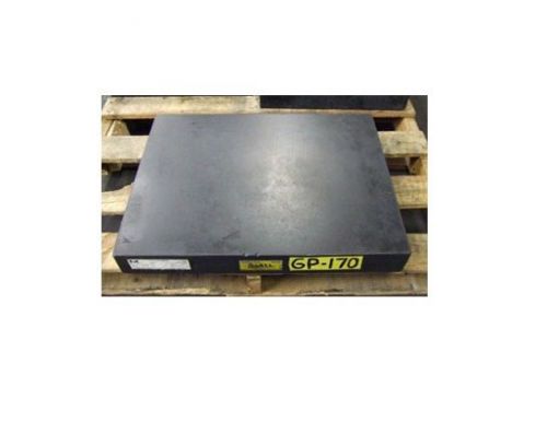 DOALL 18” x 24” x 3” Granite Plate Black Grade B