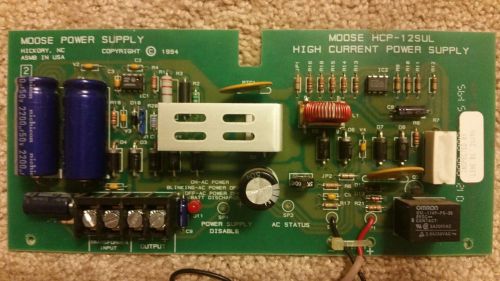 Moose Products HCP-12SUL High Current Power Supply