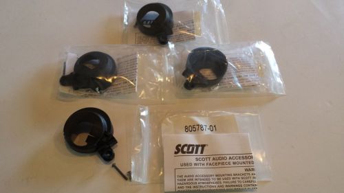 NEW Lot of 4  Scott AV3000 mask Voice Amp  Audio Mount Ring SCBA 805787-01
