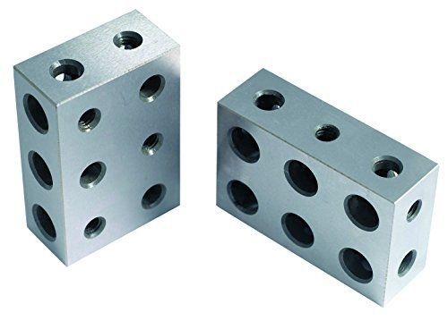 HHIP 3402-0051 1-2-3 Precision Block Set, 11 Holes