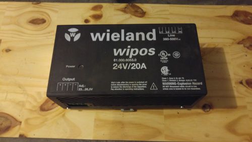 Weiland wipos 24v/20a