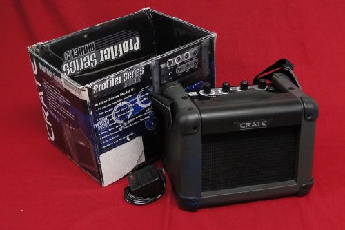 Crate Profiler Model 5 Portable Amplifier PA Speaker Guitar Stereo 5 Watt Amp