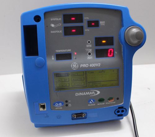 Dinamap Pro 400 V2 Patient Vital Signs Monitor PRO400V2