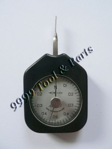 Atn-0.5 dial tension gauge force meter dual pointer 0.5 n for sale