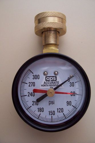 Aps water pressure checking gauge for sale