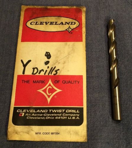 Qty (1) nos cleveland twist drill high speed bendix y .4040 jobber for sale