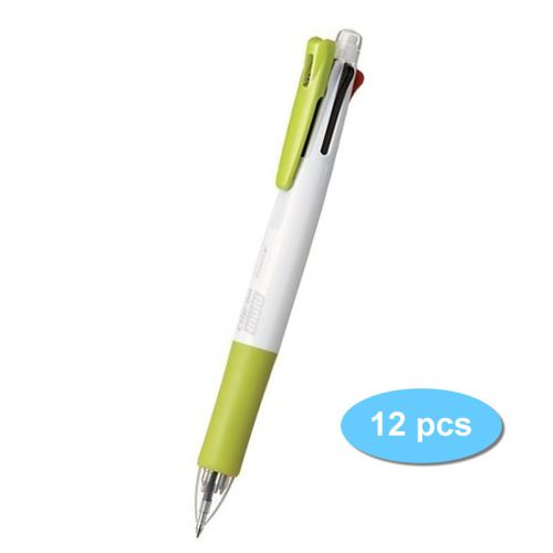 Zebra B4SA1K Clip-on multi K 0.7mm Multifunctional Pen (12pcs) - Light Green