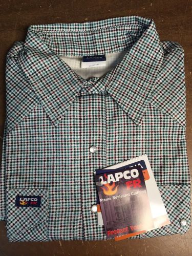 Lapco 7oz Western Plaid FR Shirt IAU7WS XLarge