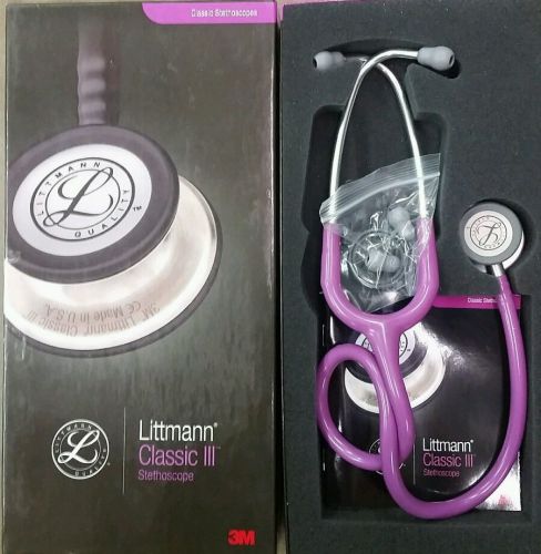3M Littmann Classic III Stethoscope, Lavender Tube 27&#034; #5832