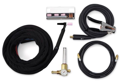 MILLER ELECTRIC 301268 Tig Torch, 0.020 in to 1/8 in Electrodes