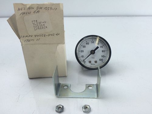 Weiss industrial pressure gauges for sale