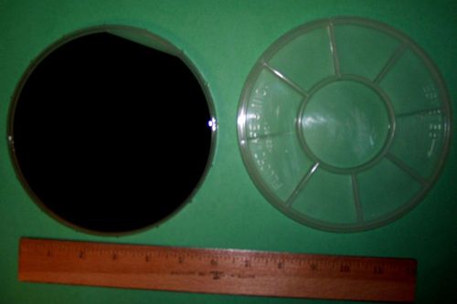 Polished Silicon Wafer 6-inch p-type epi (&gt;4 Ohm-cm) on p+ substrate major flat