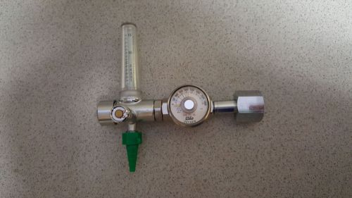 Erie Oxygen Regulator with Model 474 Flowmeter Part #474-209-04