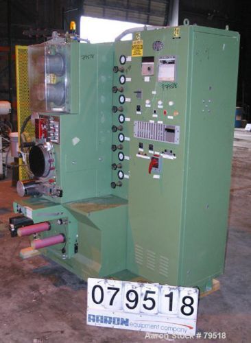 Used- Neumeg Fiber Spinning Machine, Model RK1. Approximate 2000 meters per minu