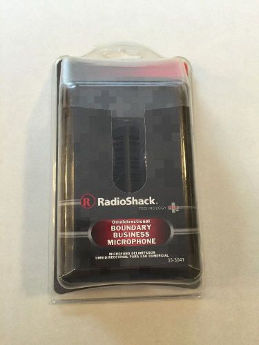 RadioShack 33-3041 Omnidirectional Boundary Business Microphone New!!!