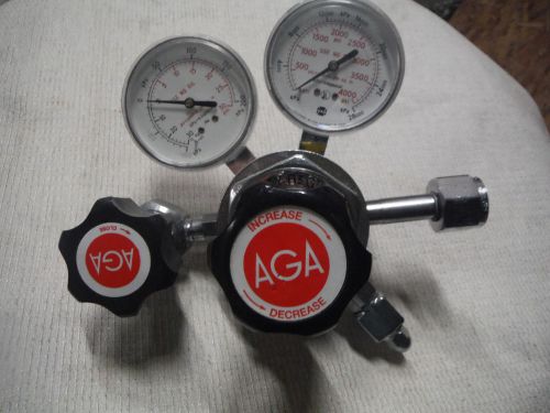 Aga compressed gas high purity regulator hpt270a 3000psig hpt270a-540 oxygen for sale