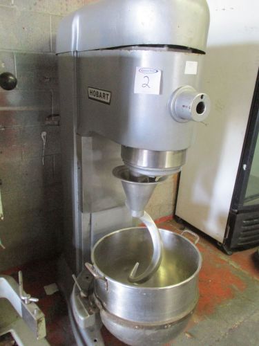 Used Hobart Mixer 80 Qt comes with bowl and dough hook