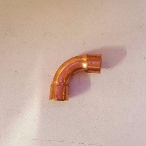 25 pack 3/8&#034; 90 degree long radius elbow wrot copper 4640 free shipping!!! for sale