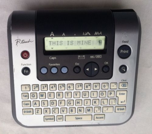 Brother label maker p-touch model pt-1280 / works great for sale