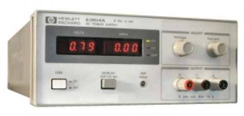 HP/Agilent E3614A DC Power Supply, 0 to 6 Vdc, 0 to 8 A