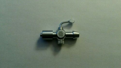 Karl storz 27502 luer lock stopcock adapter endoscopy cystoscopy surgical new for sale