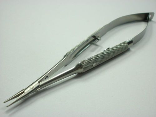 Barraquer Needle Holder Curved 10mm with lock