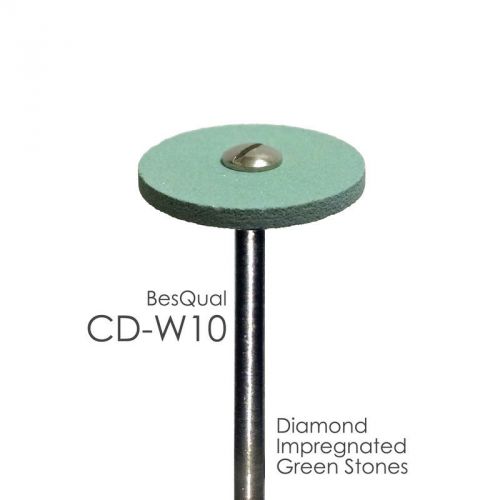 Diamond Green Stone Wheel for Zirconia and Porcelain Besqual CD-W10
