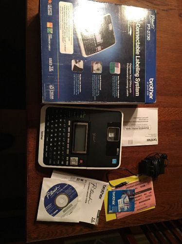BROTHER P-TOUCH ELECTRONIC LABELING SYSTEM PT-2730