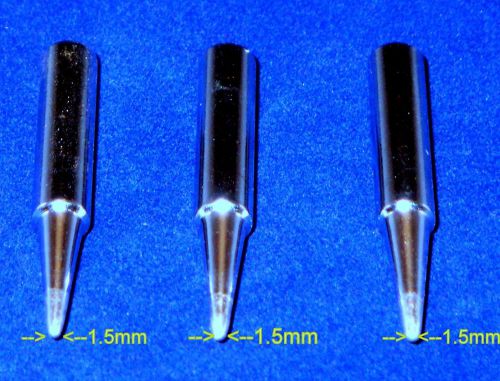 Set of 3 soldering Tips Type M900 1.5mm