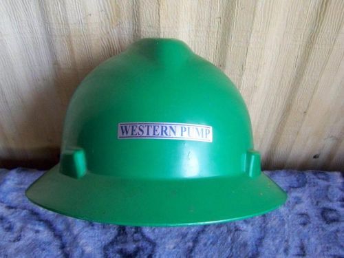 MSA Environmentally Green V-Gard Cap Style Hard Hat