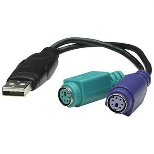 Manhattan 179027 Usb To Dual Ps/2 Converter New UPC 766623179027