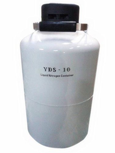 10L Liquid Nitrogen Tank Cryogenic Container, 1 Year Warranty by JoanLab®