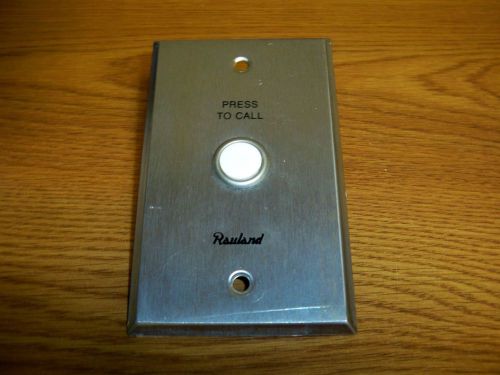 Rauland Stainless Steel Call Button