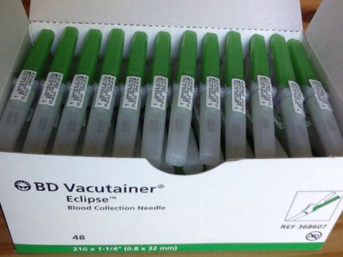 BD-VACUTAINER-ECLIPSE-BLOOD-COLLECTION-NEEDLES-21Gx1-1/4