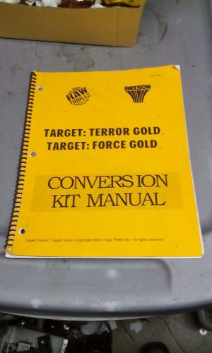 target terror gold arcade conversion manual