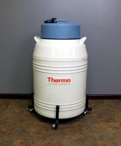 Thermo electron liquid nitrogen ln2 dewar cryogenic tank model 8031 forma mve for sale