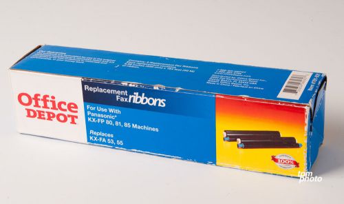 Office Depot Panasonic KX-FP 80 81 and 85 Replacement Fax Machine Ribbon