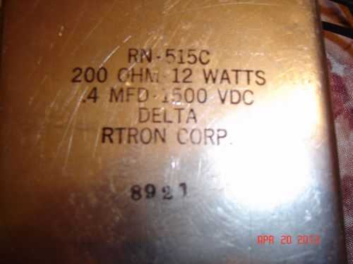 RTRON CORP. Line Filter  RN-515C new Devlieg Parts